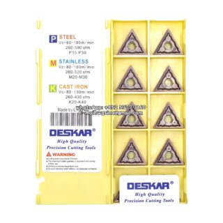 Original Deskar TNMG160404-HA LF6018 Carbide Insert - Triangle | Steel & More (10 PCS)