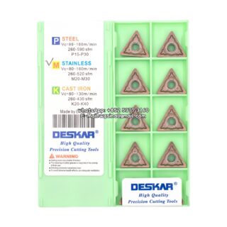 Original Deskar TNMG160408-HA LF6118 Carbide Insert - Triangle (10 PCS)