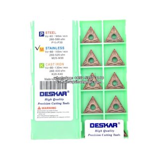 Original Deskar TNMG160404-MA LF6118 Carbide Insert - Triangle | Steel & More (10 PCS)