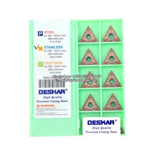 Original Deskar TNMG160408-MA LF6118 Carbide Insert - Triangle (10 PCS)