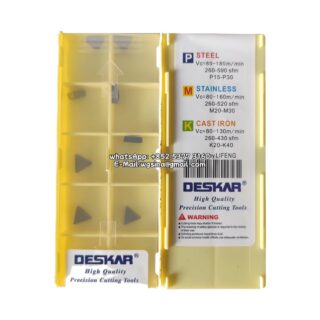 Original Deskar TPGH110304L-F LF6018 Carbide Insert - Triangle | Steel & More (10 PCS)