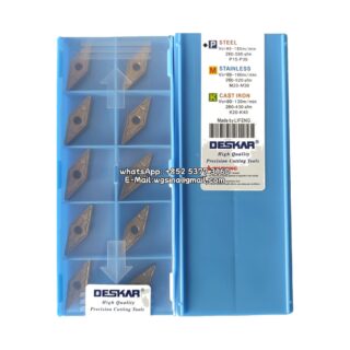 Original Deskar VNMG160404-TM LF9018 Carbide Insert - Diamond 35° | Steel & More (10 PCS)