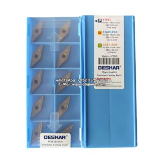 Original Deskar VNMG160408-TM LF9018 Carbide Insert - Diamond 35° (10 PCS)