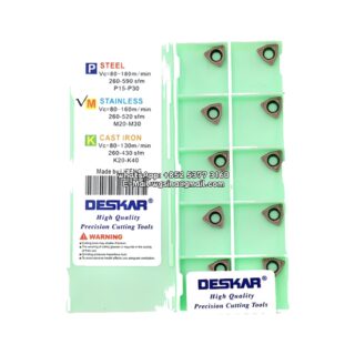 Original Deskar WCMX040208-MF LF6118 Drill | Steel, Stainless Steel