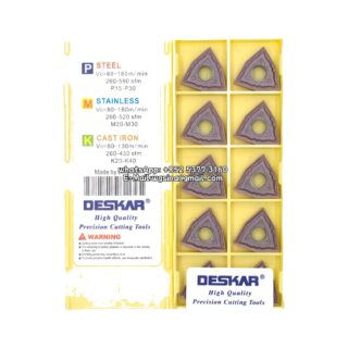 Original Deskar WNMG080404-HS LF6018 Carbide Insert - Trigon 80° | Steel & More (10 PCS)