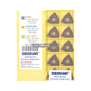 Original Deskar WNMG080408-HS LF6018 Carbide Insert - Trigon 80° (10 PCS)