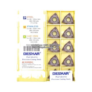 Original Deskar WNMG080404-MQ LF6018 Carbide Insert - Trigon 80° | Steel & More (10 PCS)