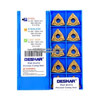Original Deskar WNMG080404-TM LF9018 Carbide Insert - Trigon 80° | Steel & More (10 PCS)
