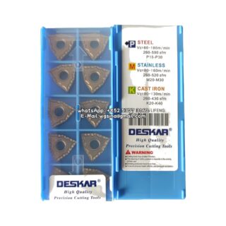 Original Deskar WNMG080404-CQ LF9018 Carbide Insert - Trigon 80° | Steel & More (10 PCS)
