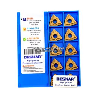 Original Deskar WNMG080412-MT LF9018 Carbide Insert - Trigon 80° (10 PCS)