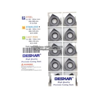 Original Deskar WNMU080608EN-GM LF6018 Carbide Insert - Trigon 80° | Steel & More (10 PCS)