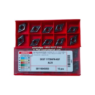 Original Arno DCGT11T304FN-ASF Carbide Insert - Diamond 55° (10 PCS) AL20 DCGT11T304FN-ASF AL20
