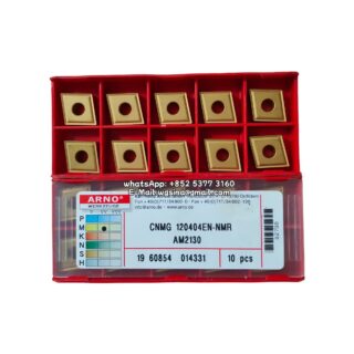 Original Arno CNMG120404EN-NMR AM2130 Carbide Insert - Diamond 80° (10 PCS)