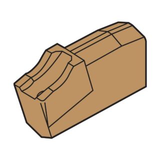 Original Kyocera SLT40-20SKB PR0735 Carbide Milling Insert - Square