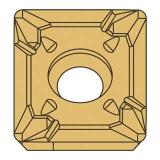 Original Kyocera SPCT10T312EL-SD PR0725 Carbide Milling Insert - Square