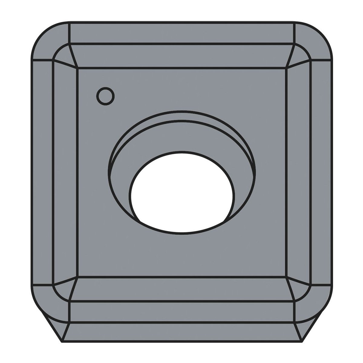 Original Kyocera SDCT120416FN-SE PR0110 Carbide Milling Insert - Square