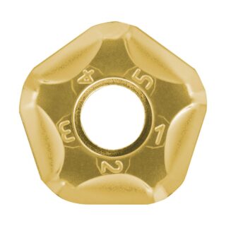 Original Kyocera PNMU1205ANER-GM CA6535 Carbide Milling Insert - Pentagon
