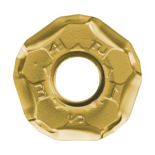 Original Kyocera PNEU1205ANER-GL CA6535 Carbide Milling Insert - Pentagon