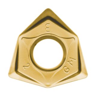 Original Kyocera WNMU080604EN-GM CA6535 Carbide Milling Insert - Trigon 80°