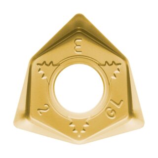 Original Kyocera WNEU080608EN-GL CA6535 Carbide Milling Insert - Trigon 80°