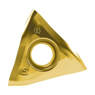 Original Kyocera TOMT060508ER-SM CA6535 Carbide Milling Insert - Triangle