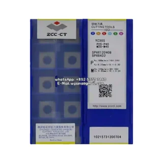 Original Zcc SPHX120408 Carbide Insert - Square (10 PCS) YC30S SPHX120408 YC30S