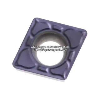 Original Zcc CCMT09T308-EF YBG202 Carbide Insert - Diamond 80° | Steel (10 PCS)