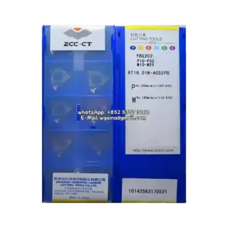 Original Zcc RT16.01N-AG55 YBG202 Carbide Insert - Round | Steel (10 PCS)