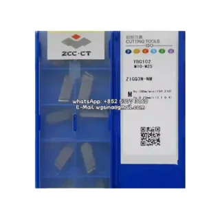 Original Zcc 10PCS YBG102 Carbide Insert (10 PCS) ZIGQ3N-NM-YBG102
