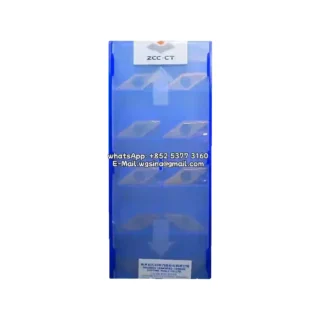 Original Zcc VCMT160404EM YBG205 Carbide Insert - Diamond 35° | Steel (10 PCS)