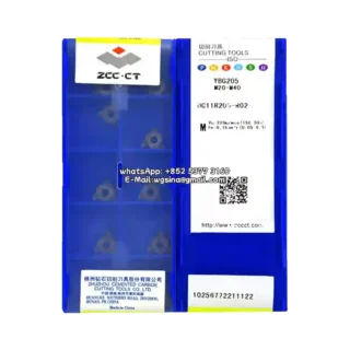 Original Zcc QC11R200-R02 YBG205 Carbide Insert | Steel (10 PCS)