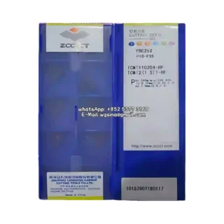 Original Zcc TCMT110204-HF YBC252 Carbide Insert - Triangle (10 PCS)
