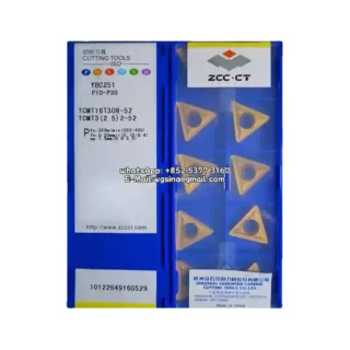 Original Zcc TCMT16T308 YBC251 Carbide Insert - Triangle (10 PCS) 52 TCMT16T308 52 YBC251