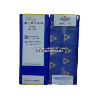 Original Zcc TCMT110202-HF YBC251 Carbide Insert - Triangle | Steel (10 PCS)