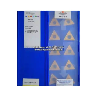 Original Zcc TCMT220408 YBC251 Carbide Insert - Triangle (10 PCS)