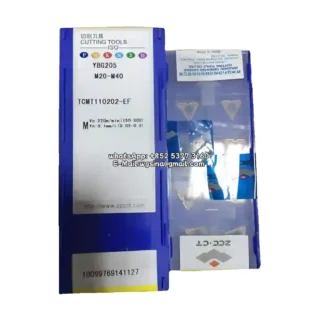 Original Zcc TCMT110202-EF YBG205 Carbide Insert - Triangle | Steel (10 PCS)