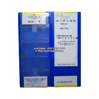 Original Zcc TCMT090204-HM YBD152 Carbide Insert - Triangle | Cast Iron (10 PCS)