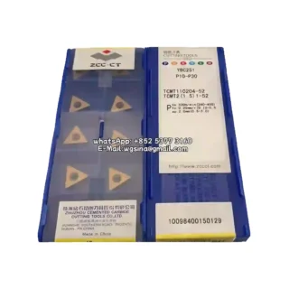Original Zcc TCMT110204-52 YBC251 Carbide Insert - Triangle (10 PCS)