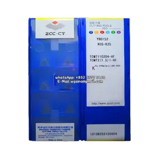 Original Zcc TCMT110204-HF YBD152 Carbide Insert - Triangle | Cast Iron (10 PCS)
