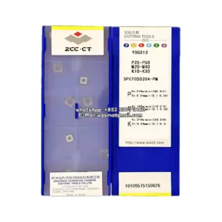 Original Zcc SPGT050204-PM YBG212 Carbide Insert - Square (10 PCS)