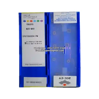 Original Zcc SPGT050204-PM YBG205 Carbide Insert - Square | Steel (10 PCS)