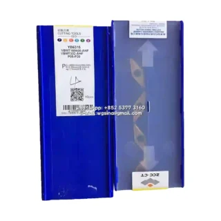 Original Zcc VBMT160408-AHF YB6315 Carbide Insert - Diamond 35° (10 PCS)