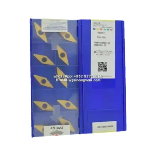 Original Zcc VBMT160408-53 YBC251 Carbide Insert - Diamond 35° (10 PCS)