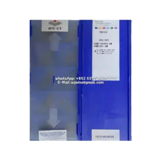 Original Zcc VBMT160404-HM YBD102 Carbide Insert - Diamond 35° (10 PCS)