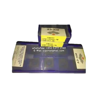 Original Zcc SPMT120408-PM YBM253 Carbide Insert - Square (10 PCS)