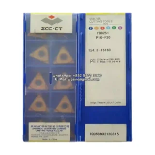 Original Zcc 154.3-16160 YBC251 Carbide Insert (10 PCS)