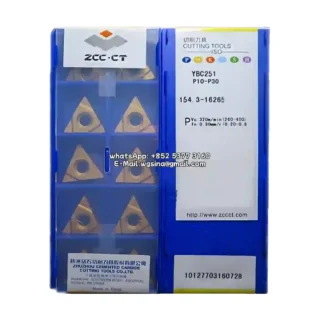Original Zcc 154.3-16185 YBC251 Carbide Insert (10 PCS)