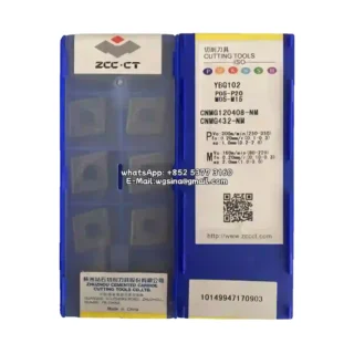 Original Zcc CNMG120408-NM YBG102 Carbide Insert - Diamond 80° (10 PCS)