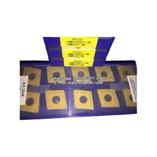 Original Zcc CNMG190612-DM YBC251 Carbide Insert - Diamond 80° (10 PCS)