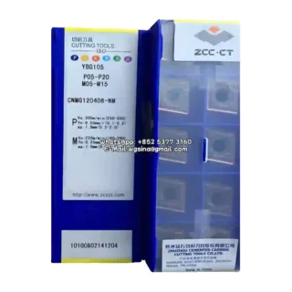 Original Zcc CNMG120408-NM YBG105 Carbide Insert - Diamond 80° (10 PCS)